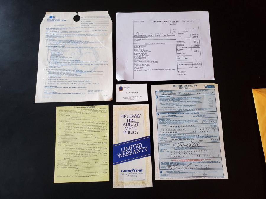 Сервисные книги Chevrolet Camaro Z28 IROC-Z (1FP87) 1985 года  (фото 122 из 124)